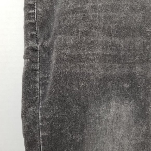 No Boundaries leggings Medium 7/9 acid wash elastic pull on waist jean style - Picture 5 of 15